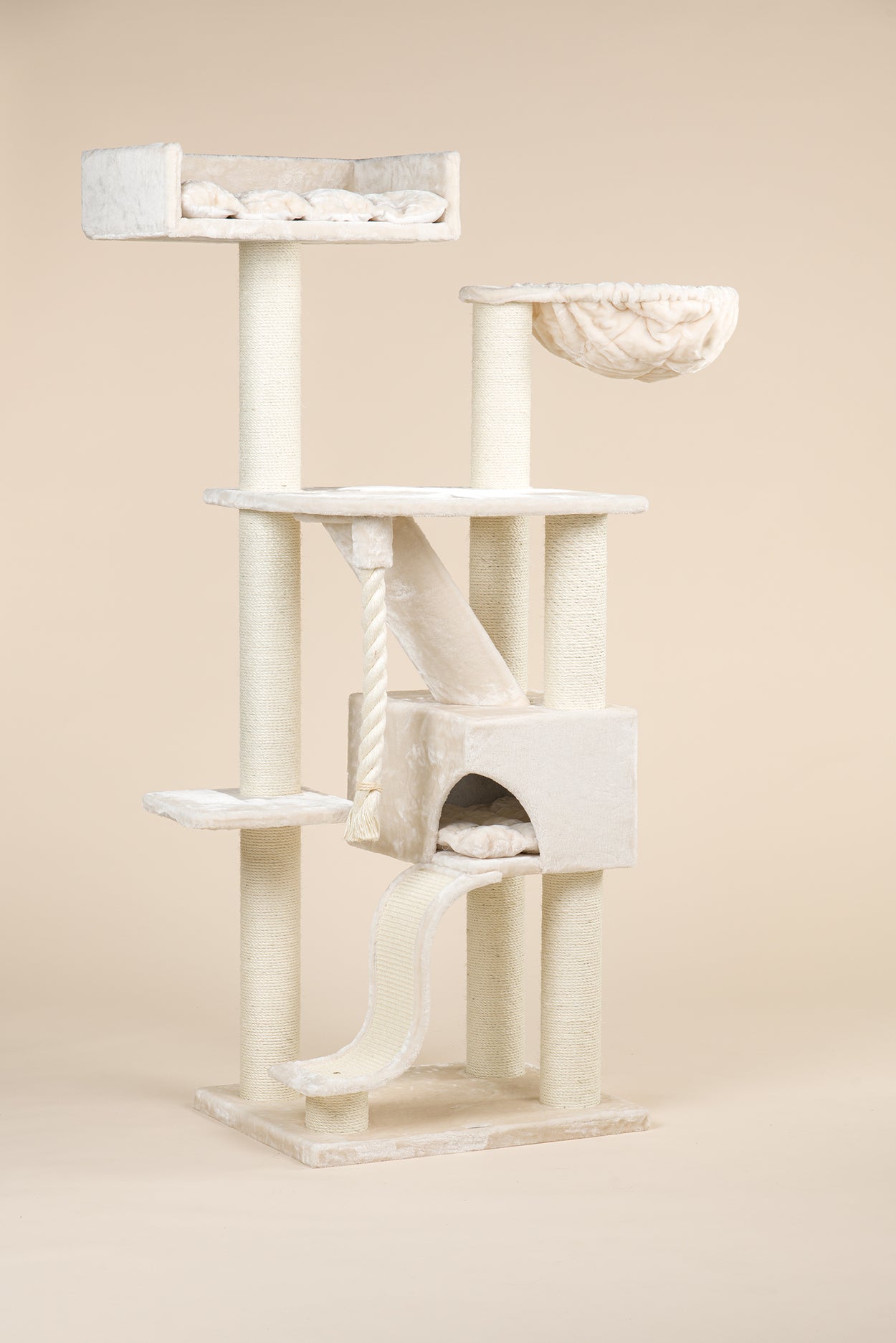 Cat Tree for large cats Cat Mansion Beige CatTreeKing Australia