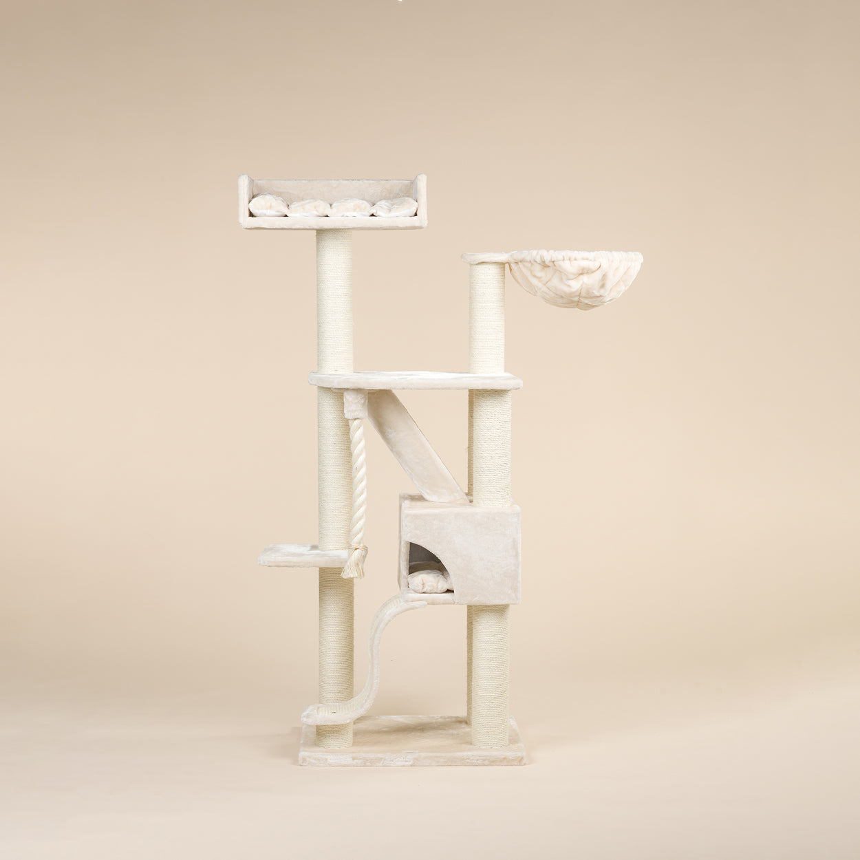 Cat Tree for large cats Cat Mansion Beige CatTreeKing Australia