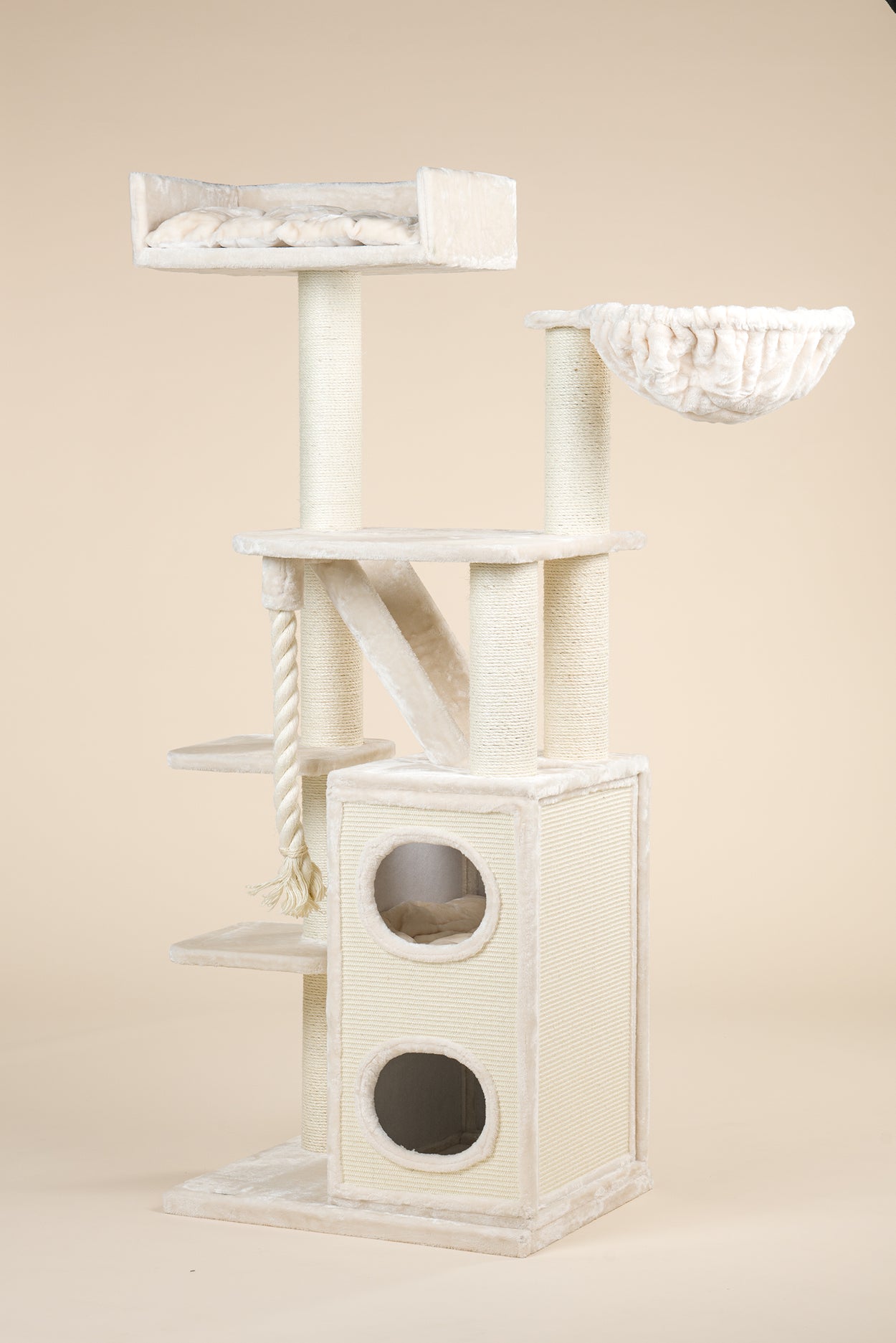 Cat Condo Beige