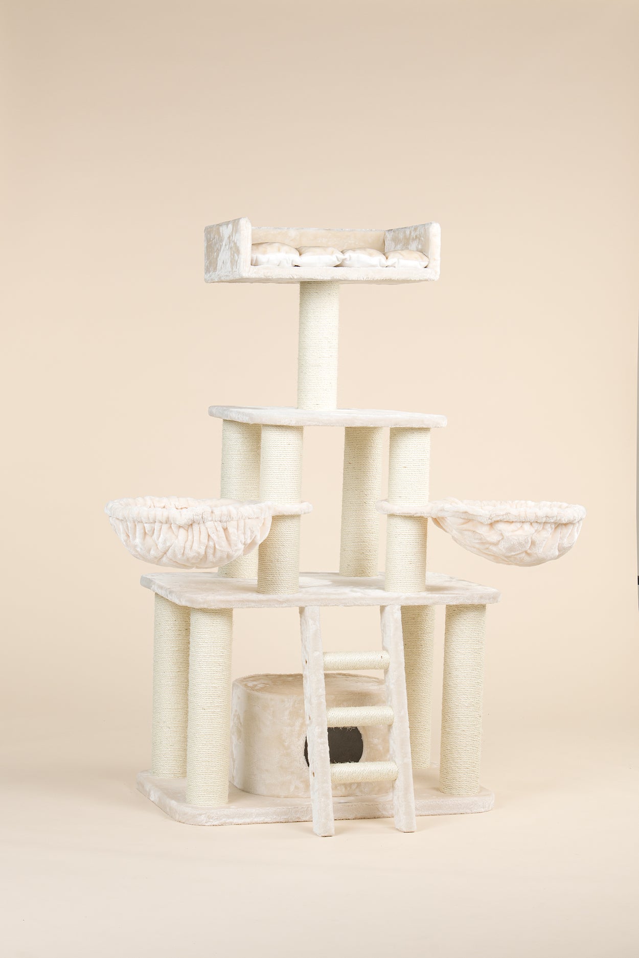 Beige sales cat tree