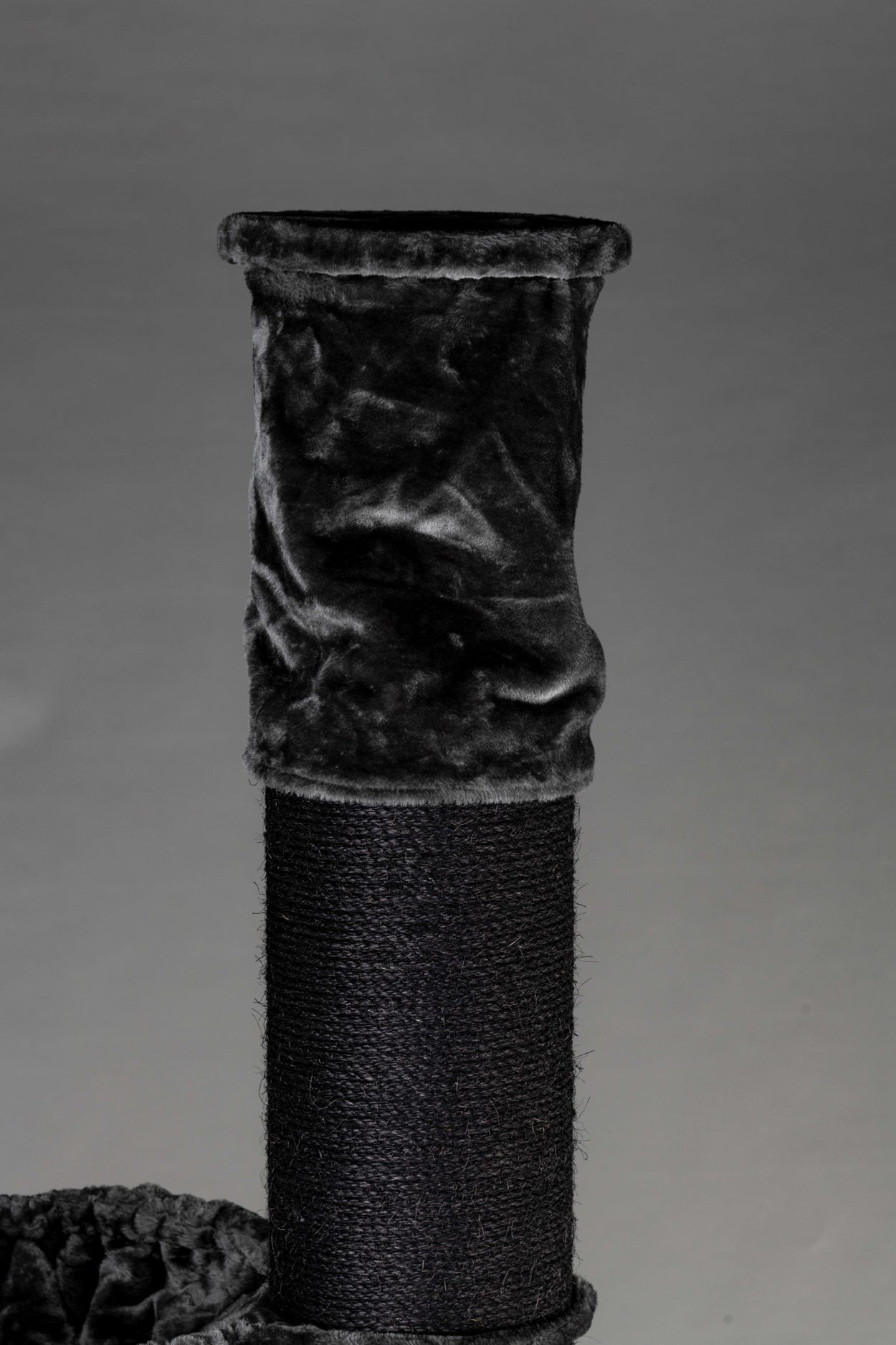 Cylinder cat tower top