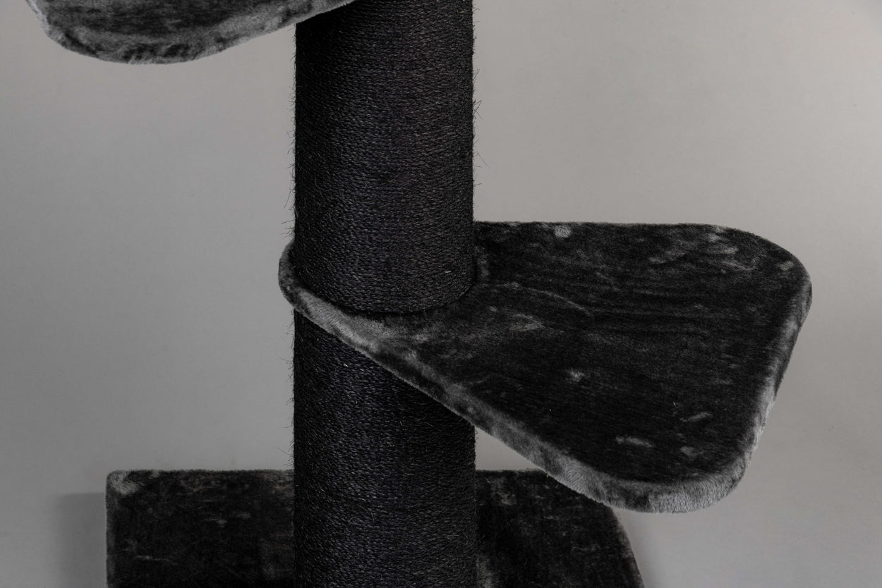 High Cat Tower Blackline Dark Grey