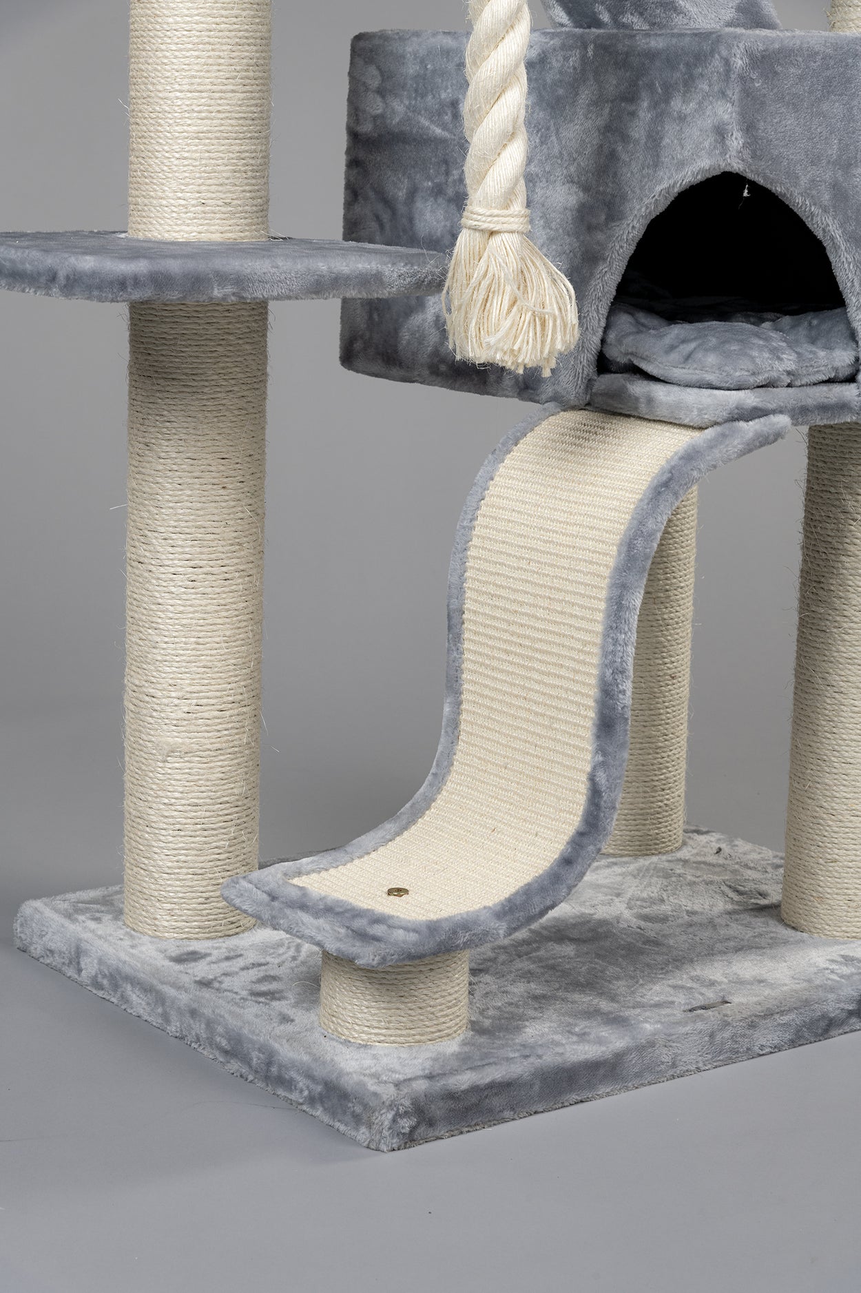 Cat Mansion Light Grey