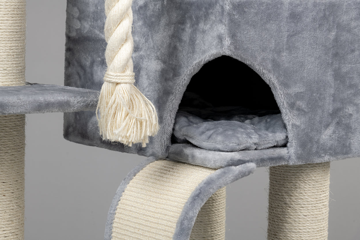 Cat Mansion Light Grey