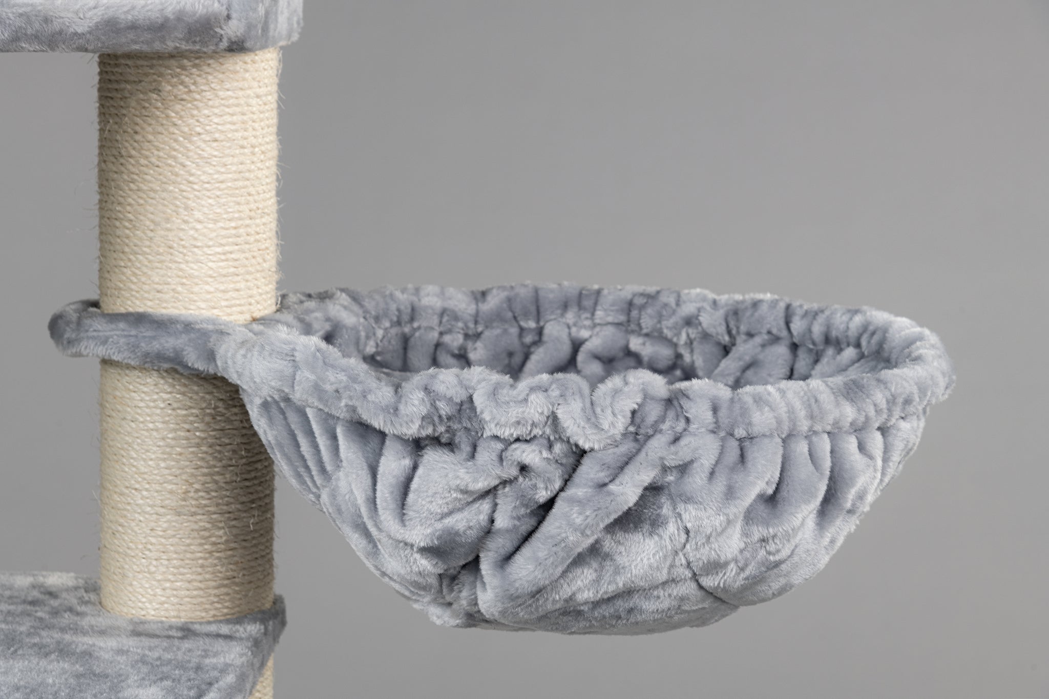 Cat Tree for large cats Corner Cat XXL (Light Grey) CatTreeKing