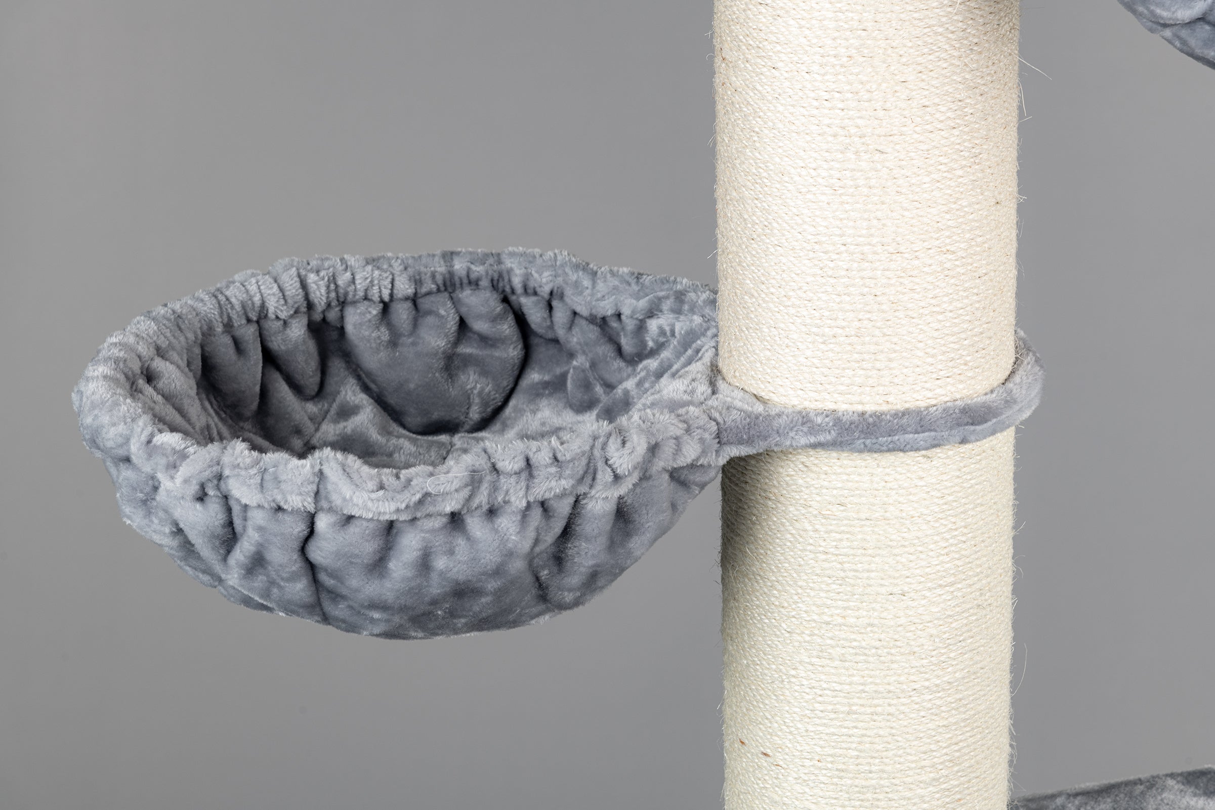 Cat Tree for large cats High Cat Tower (Light Grey) - CatTreeKing Australia
